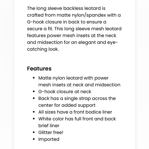 Balera MT10406 Red Dance costume Adult Large - Picture 7 of 7